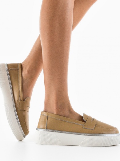 Pantofi Casual dama Prossy Bej