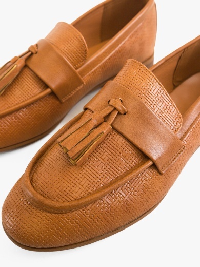 Pantofi casual dama Singleto Camel