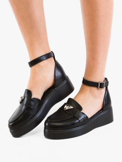 Pantofi casual Terfly Negri