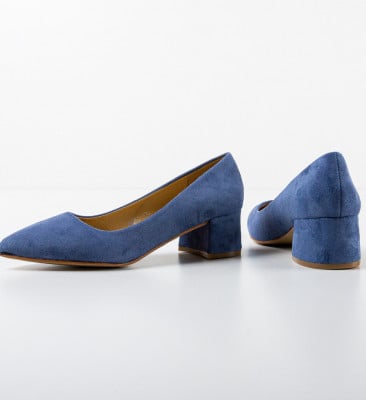 Pantofi dama Auza Bleumarin