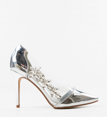 Pantofi dama Xavier Argintii