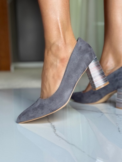 Pantofi Ferne Gri