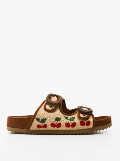Papuci dama Leskus Camel