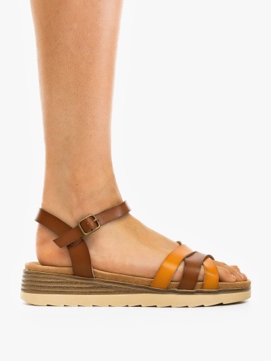 Sandale dama Habry Camel