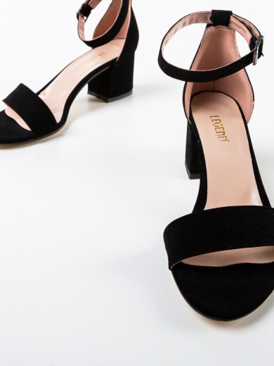 Sandale dama Leopar Negre