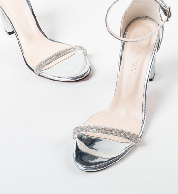 Sandale dama Taragan Argintii