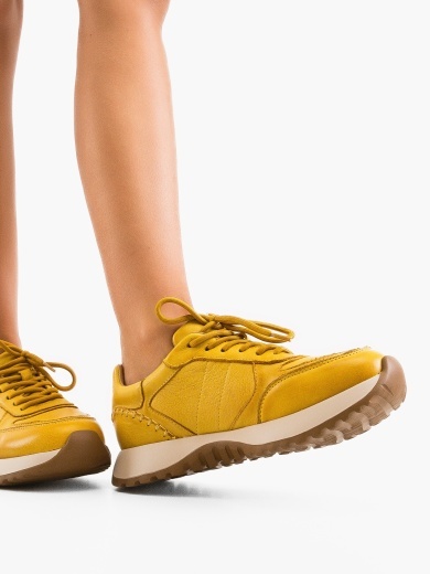 Sneakers dama Velez Galbeni