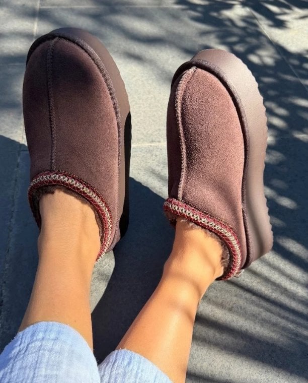 Чехли тип UGG от естествен велур