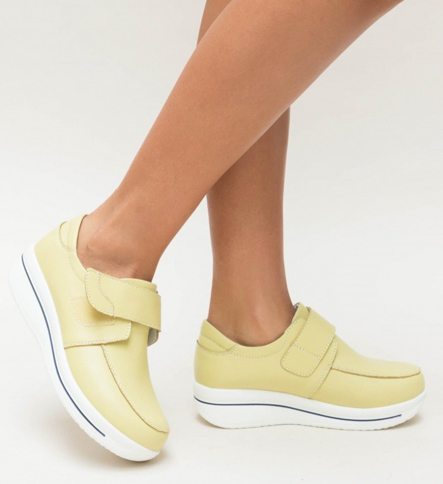 Ежедневни Обувки Iron Жълти 2
