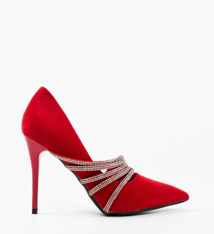 Обувки Adwoa Червени