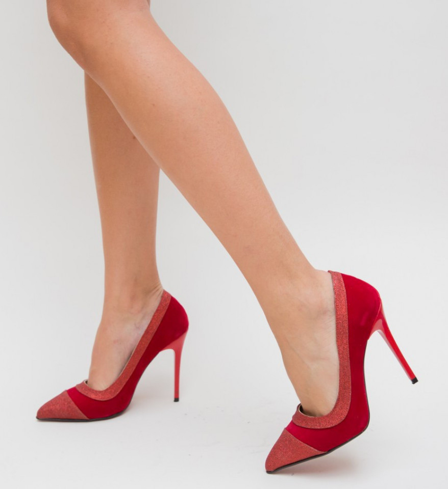 Обувки Crizer Червени