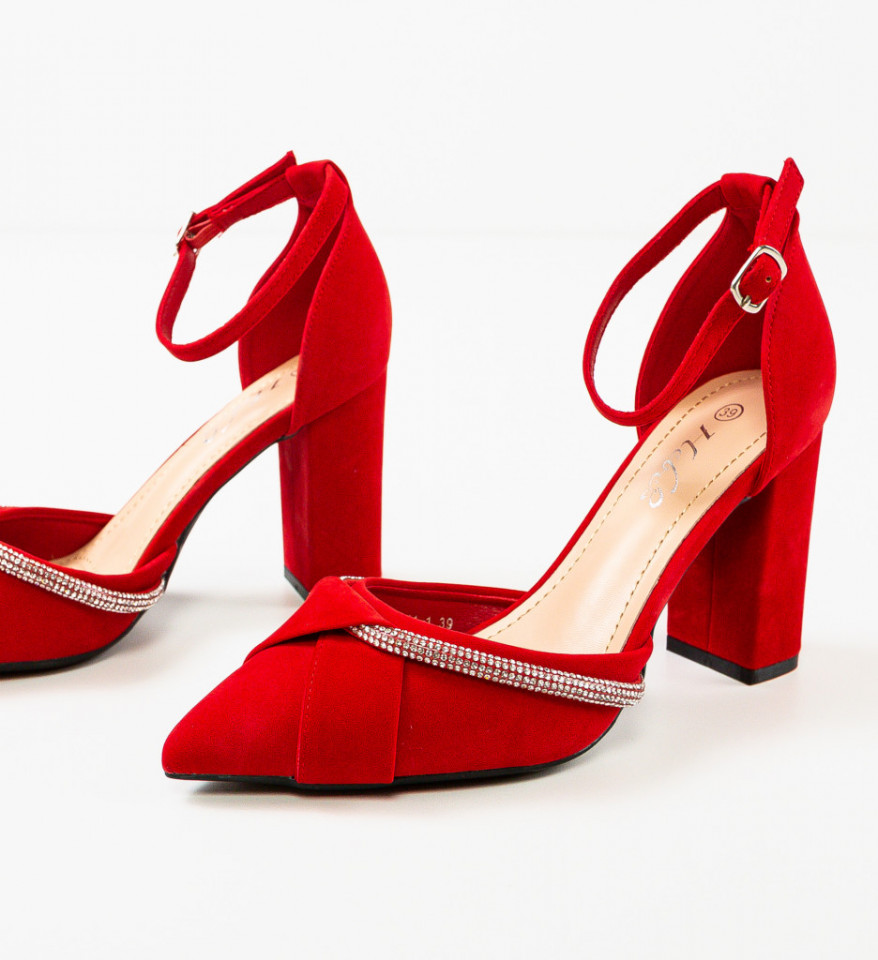 Обувки Kahuran Червени