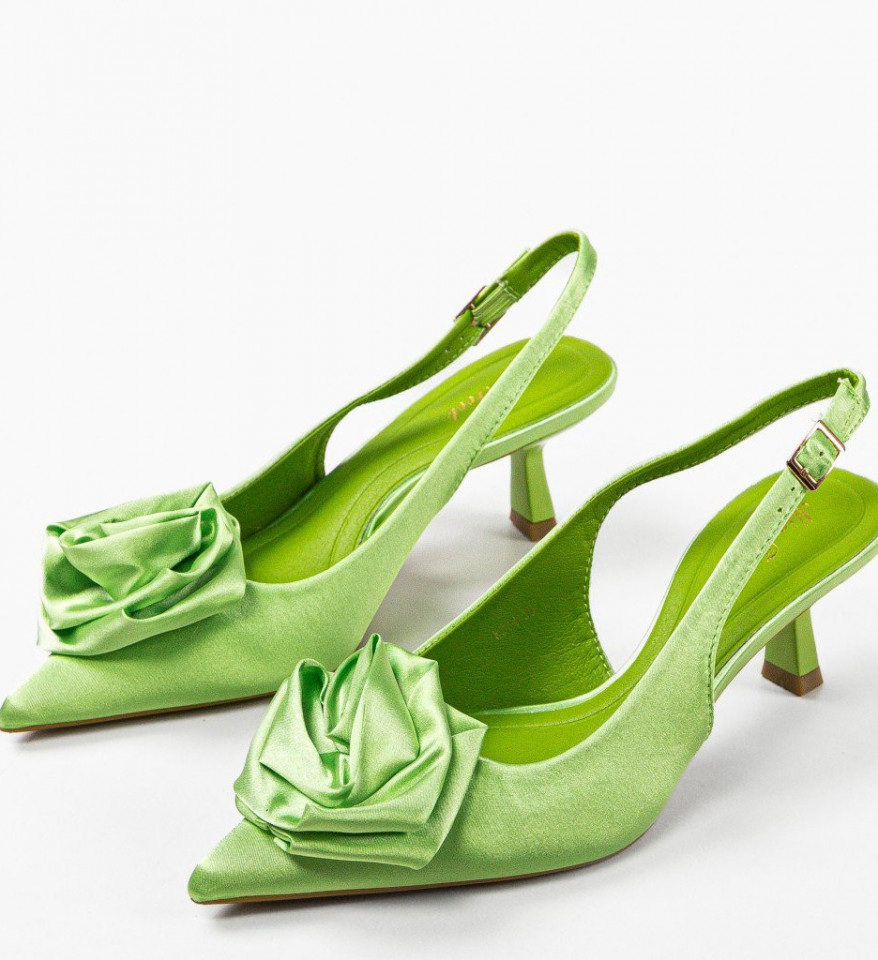 Обувки Marylene Зелени