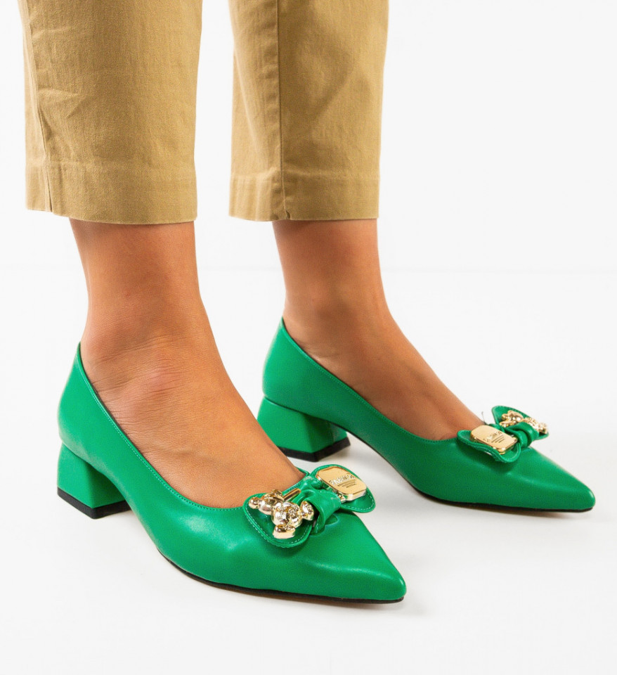 Обувки Ollie Зелени