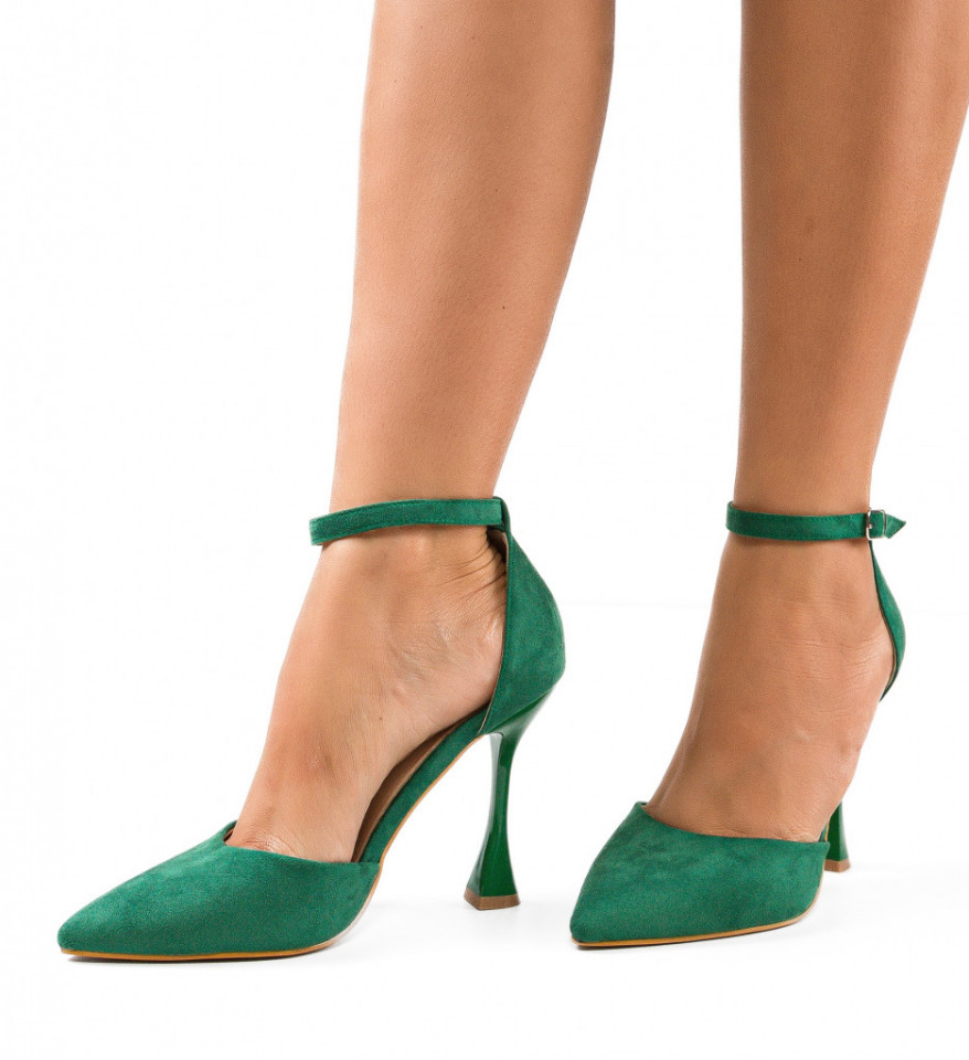 Обувки Shykbam Зелени