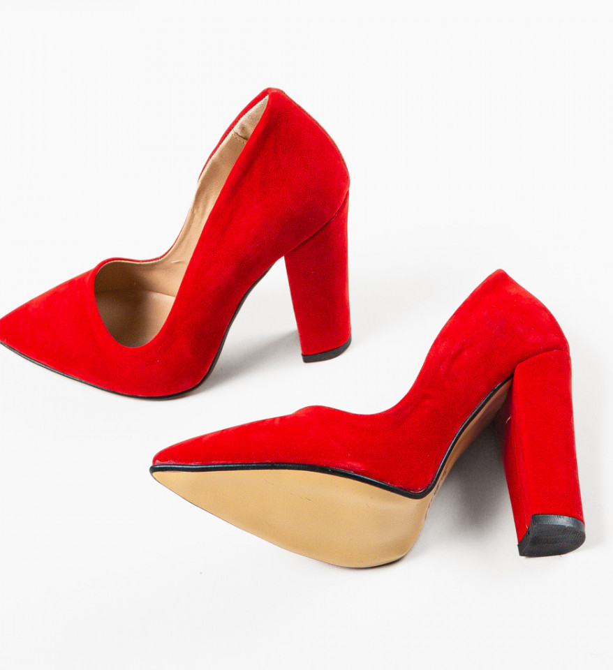 Обувки Sorca Червени