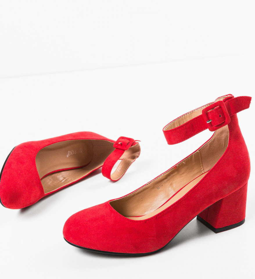 Обувки Yollo Червени