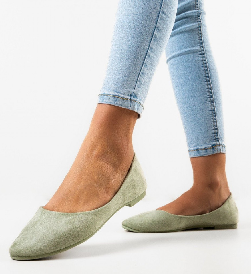 Ежедневни обувки Alecsey Зелени