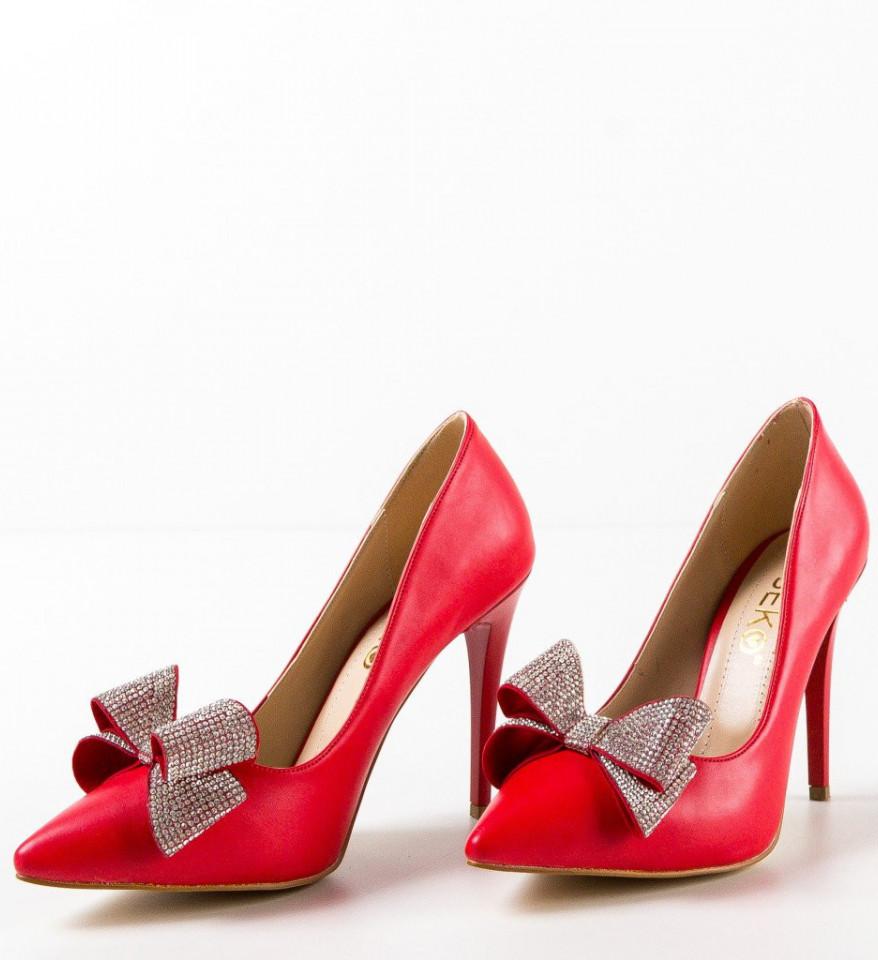 Обувки Farma Червени