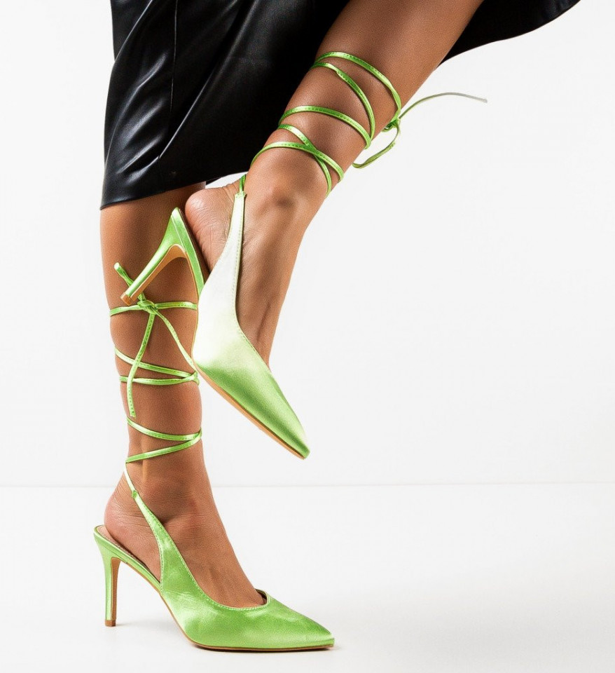 Обувки Guorthigirn Зелени