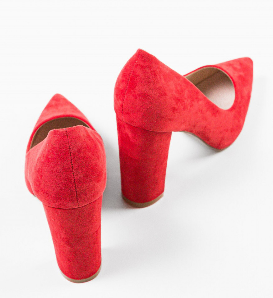 Обувки Hofer Червени
