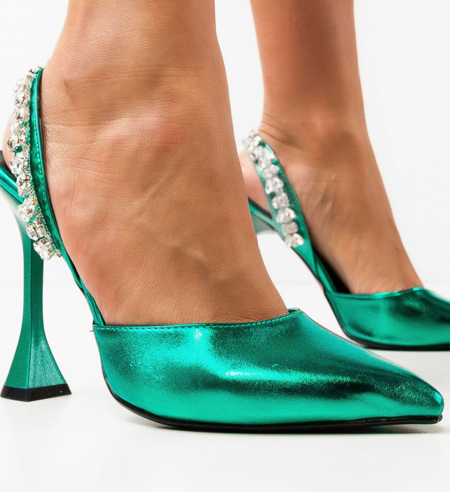 Обувки Metiks Зелени