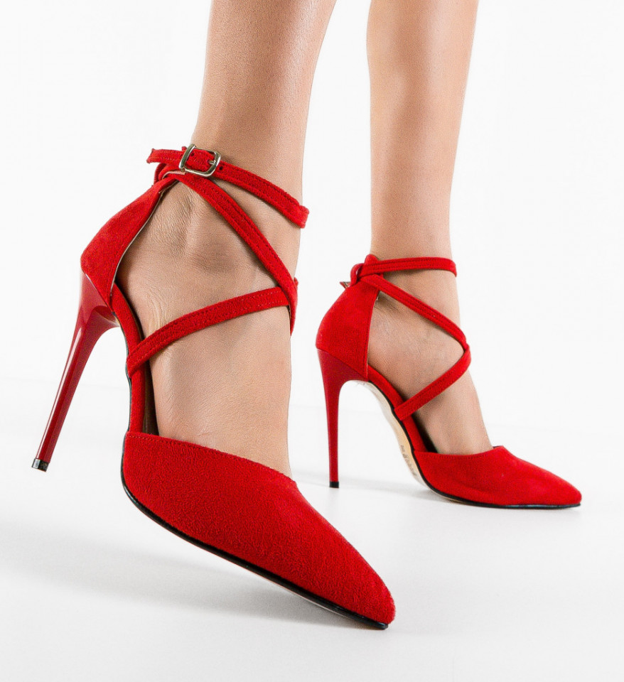 Обувки Bridey Червени