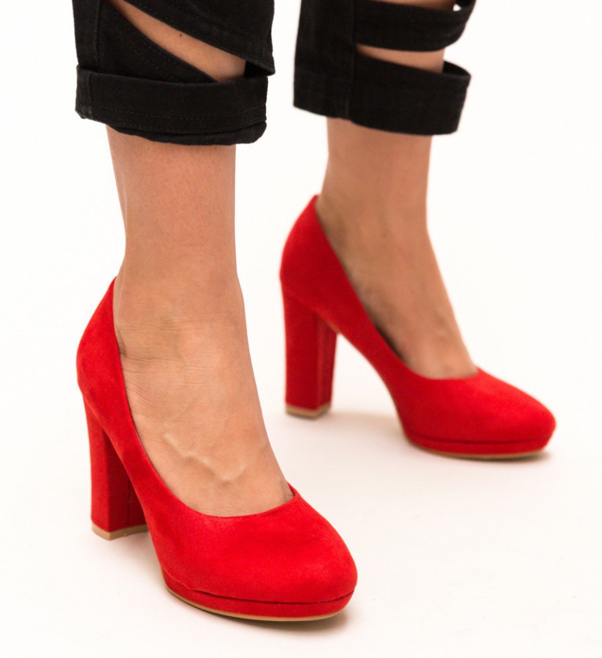 Обувки Dezgo Червени