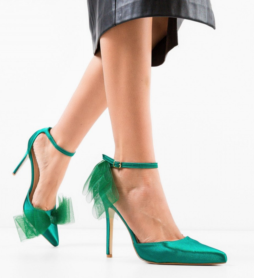 Обувки Jarh Зелени