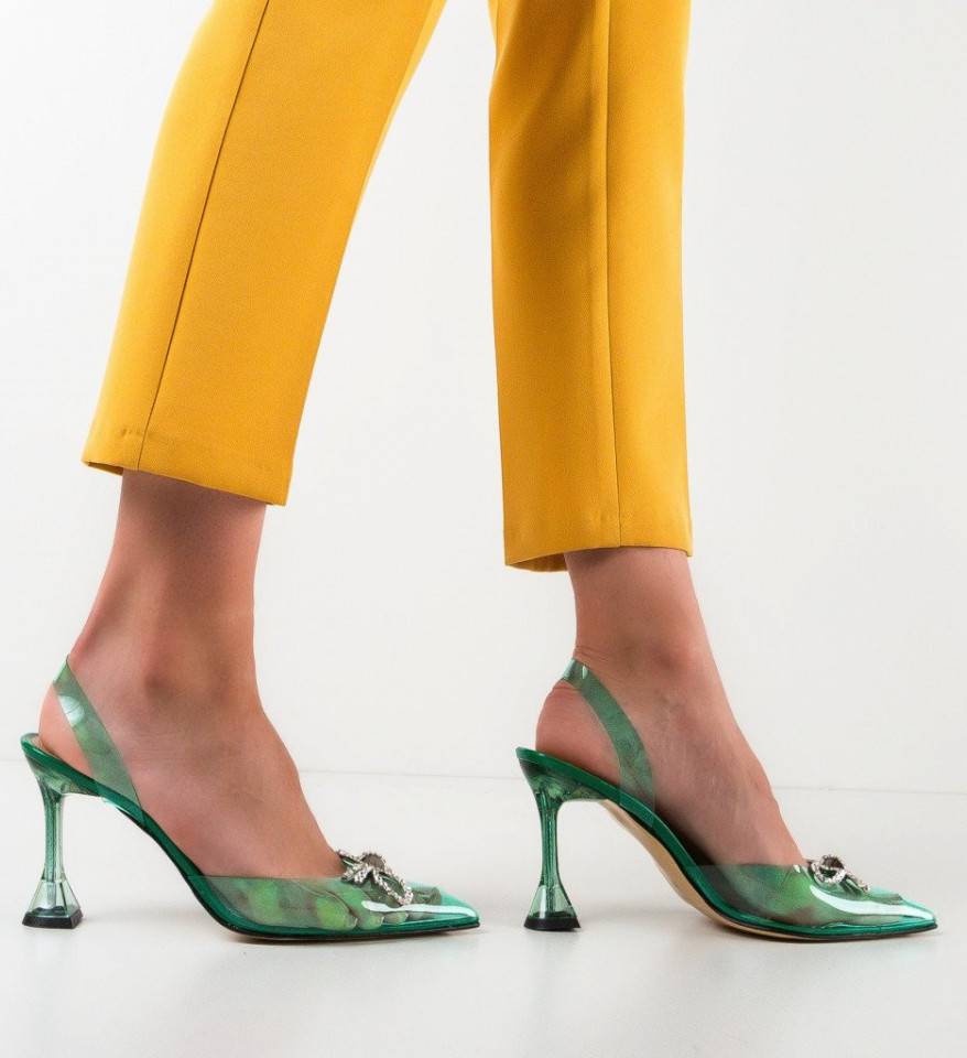 Обувки Ogasy Зелени