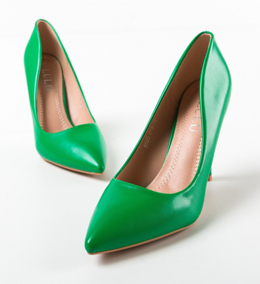 Обувки Rajan Зелени
