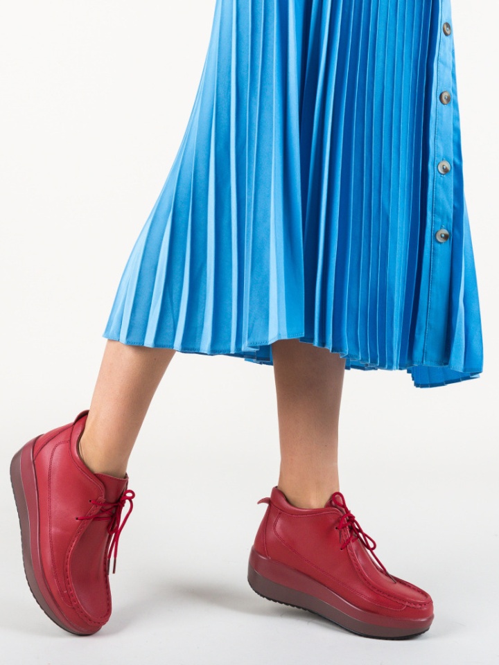 Ежедневни обувки Nash Червени - Img 9
