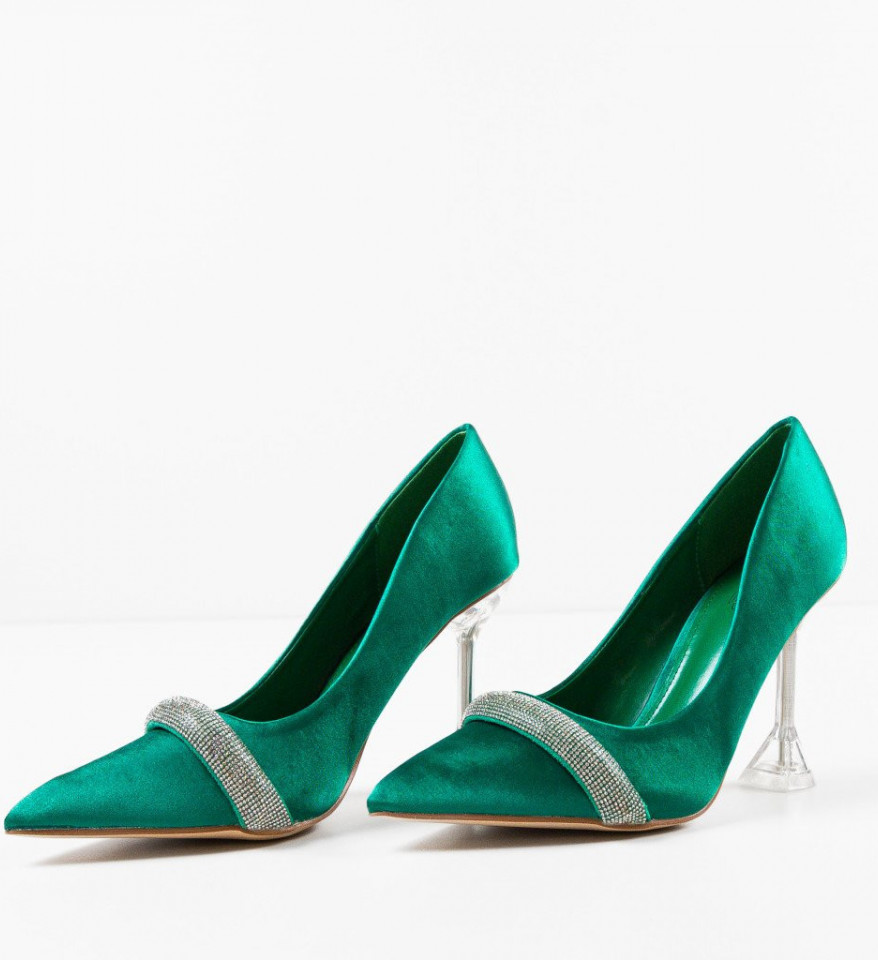 Обувки Farrah Зелени