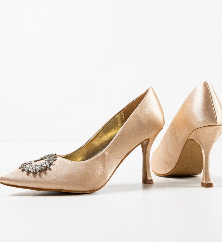 Обувки Gallegos Златни
