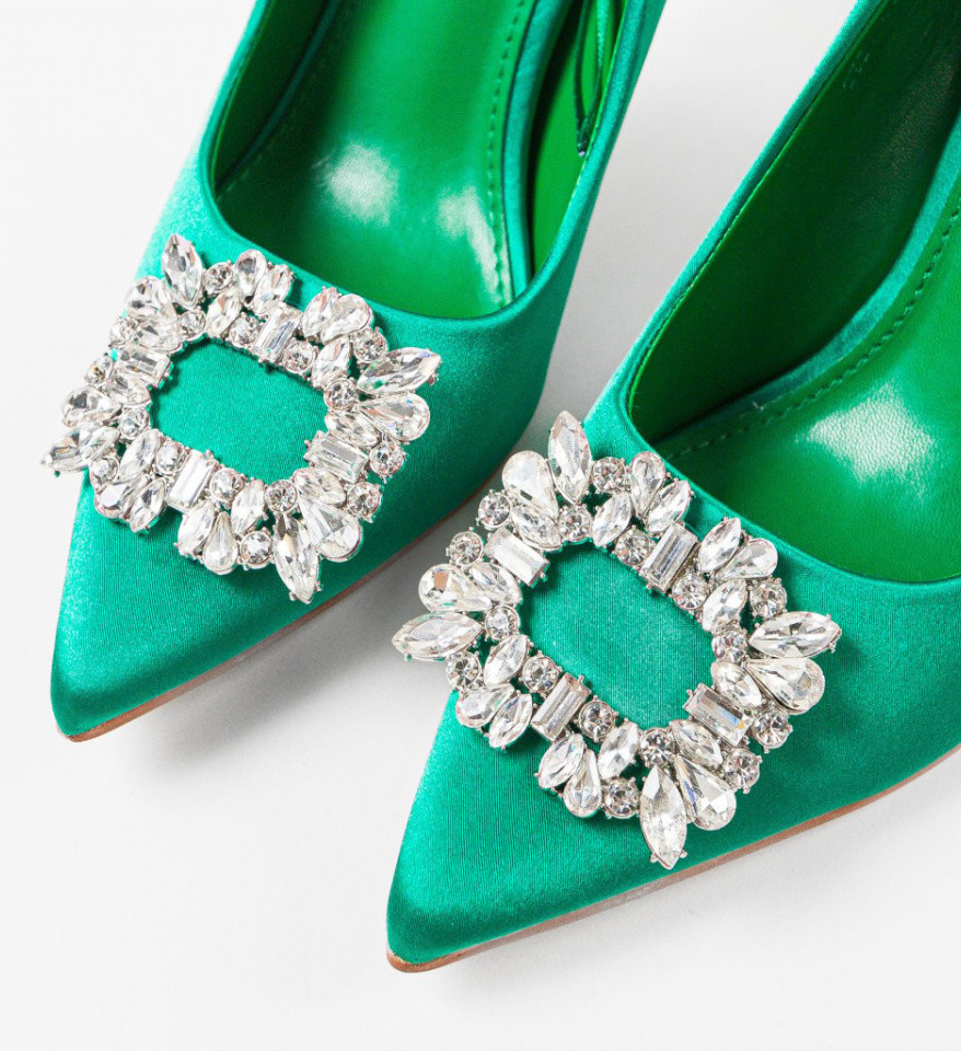 Обувки Hanna Зелени