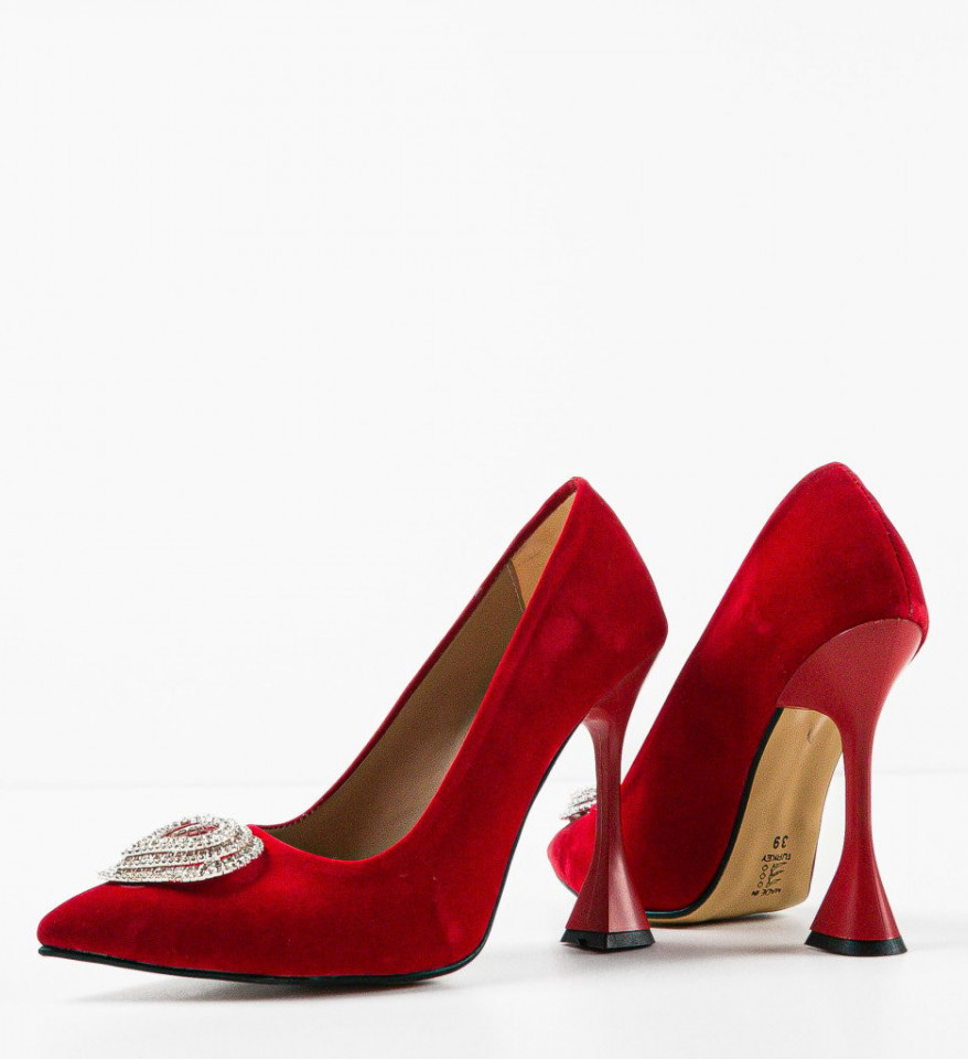 Обувки Myhear Червени