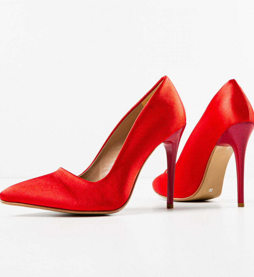 Обувки Pefeba 4 Червени