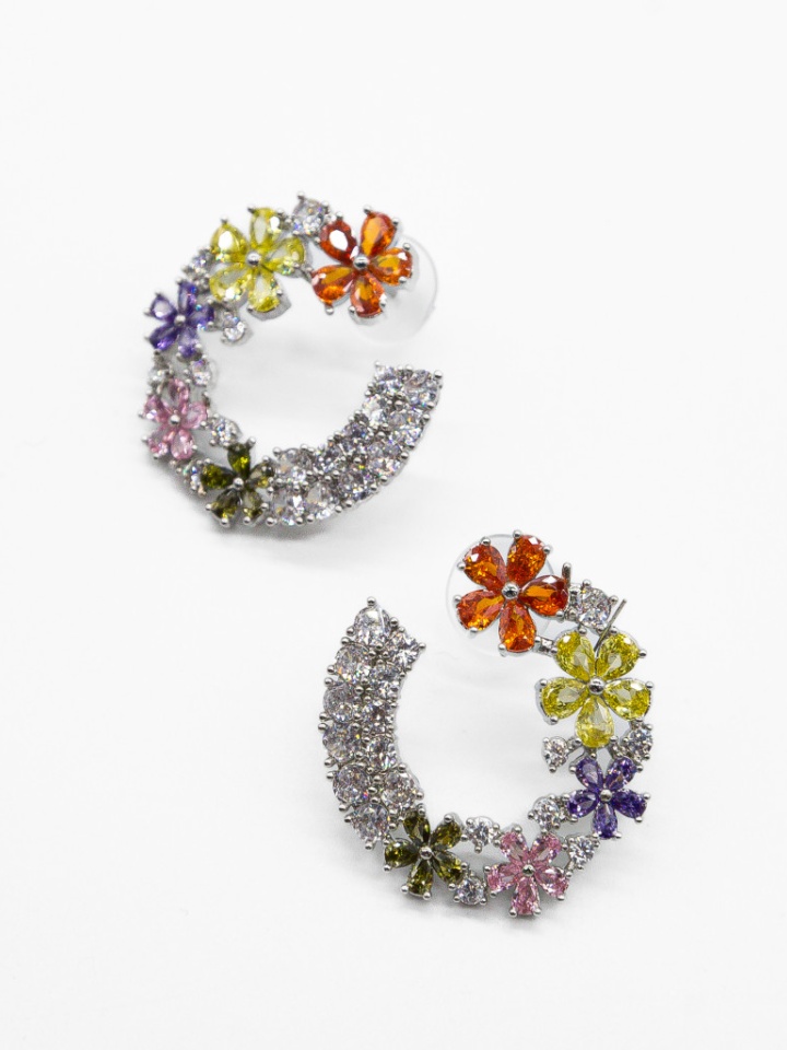 Бижута Flowerss Сребърни