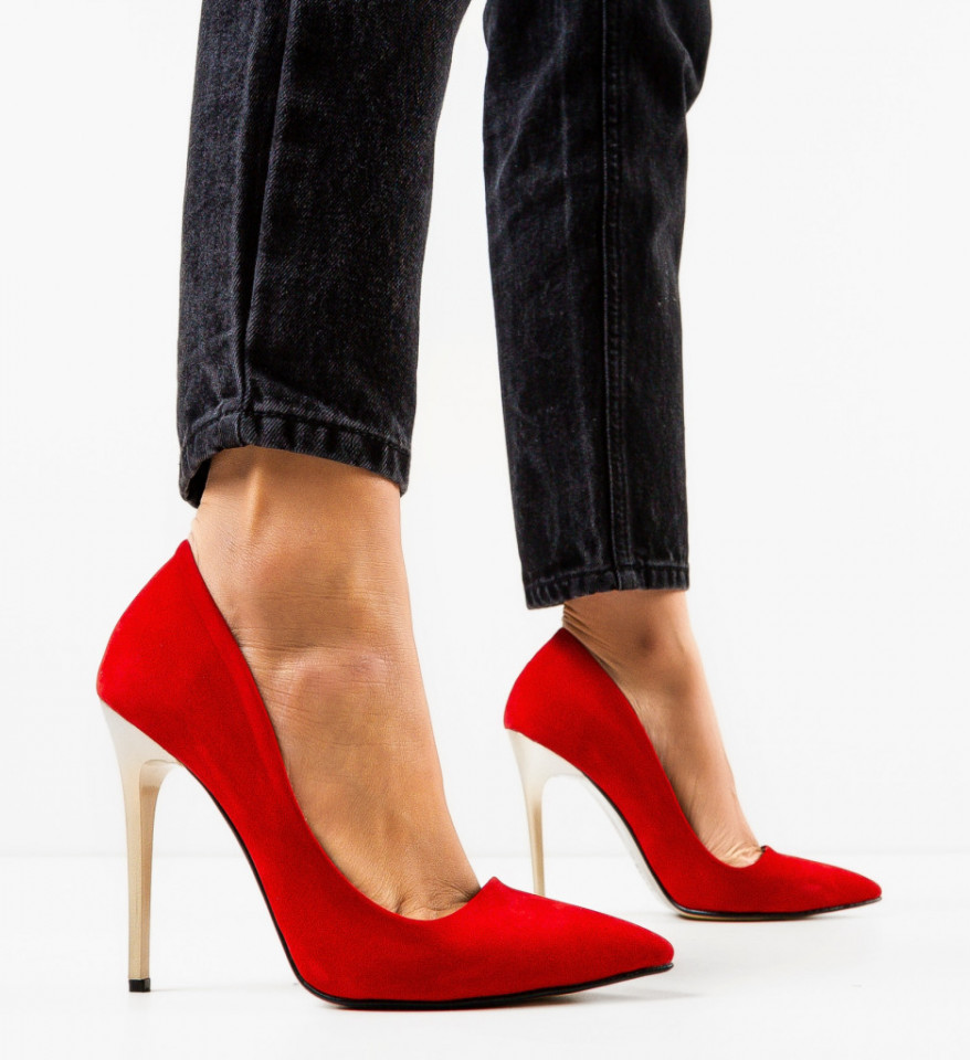 Обувки Tamasa Червени