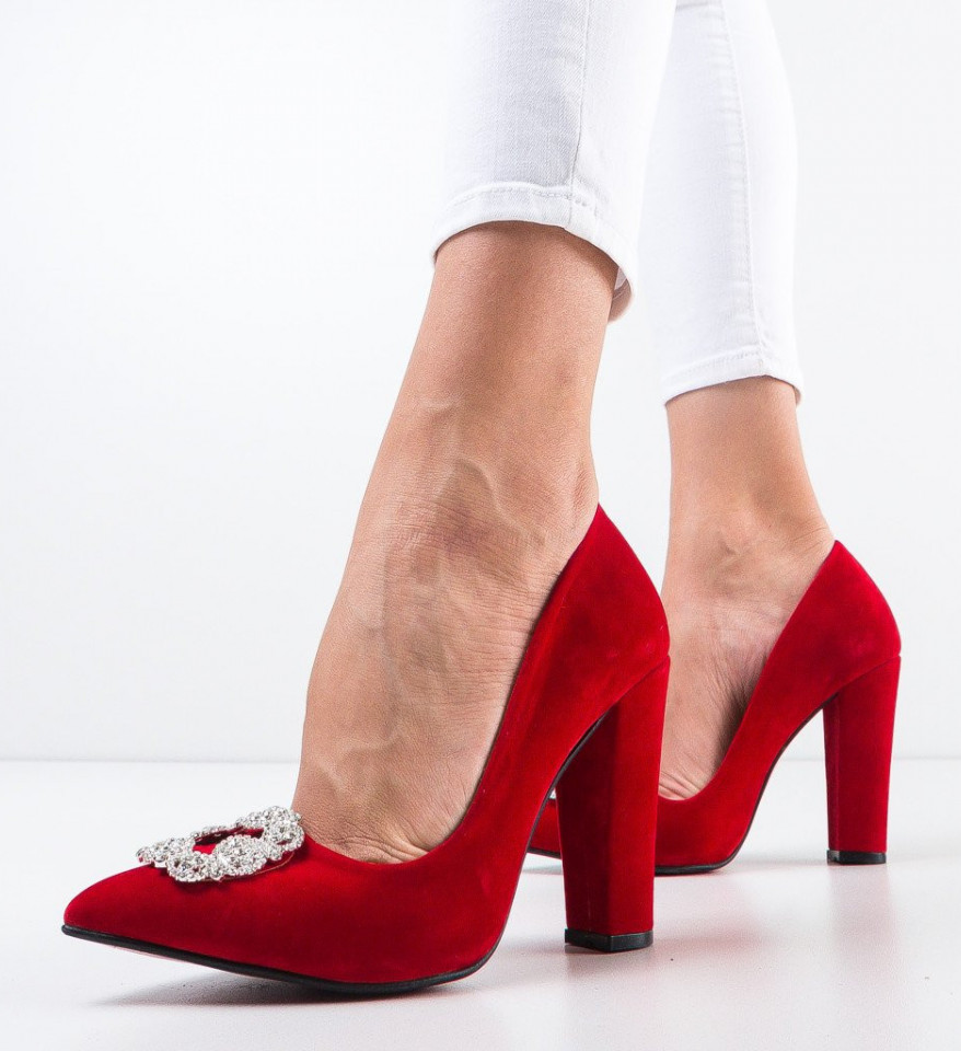 Обувки Thornero Червени