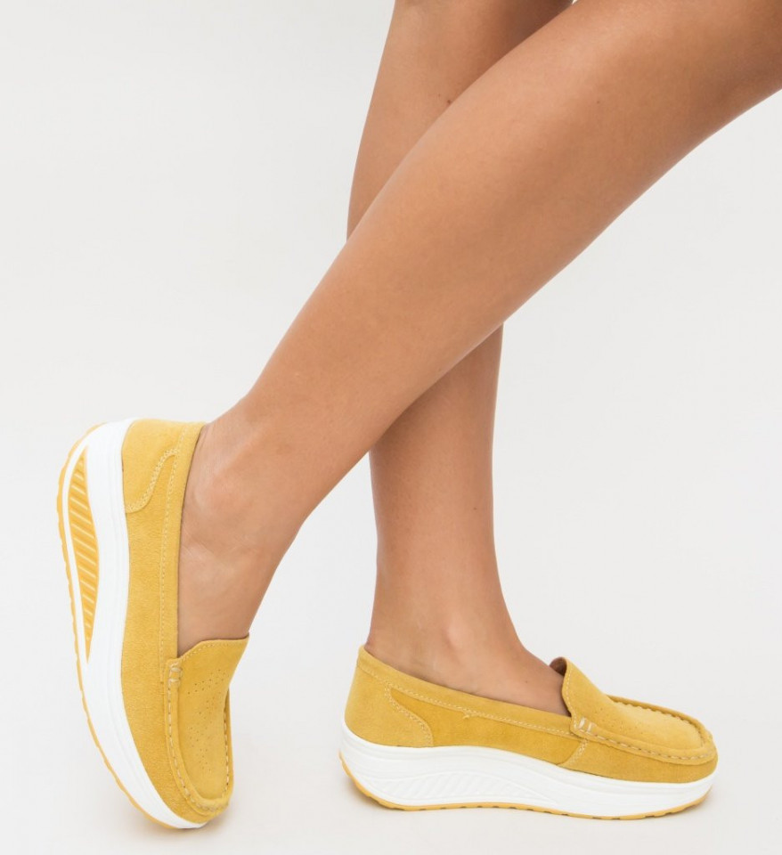 Ежедневни Обувки Isla Жълти