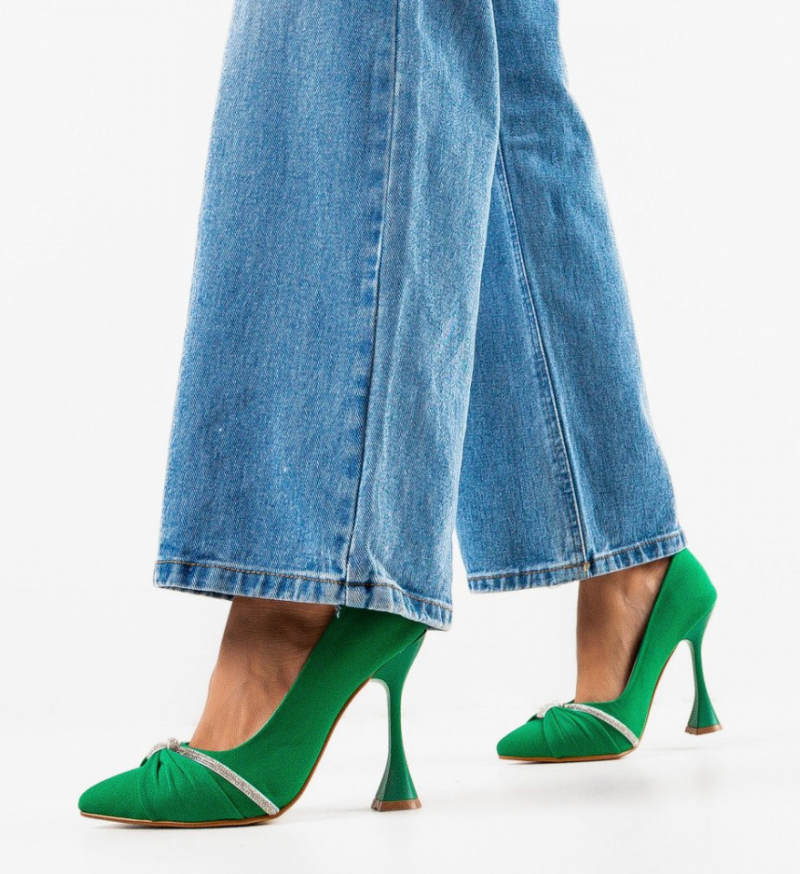 Обувки Finko Зелени