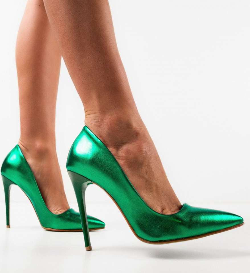 Обувки Gany Зелени
