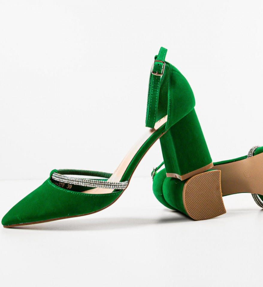 Обувки Lylama Зелени