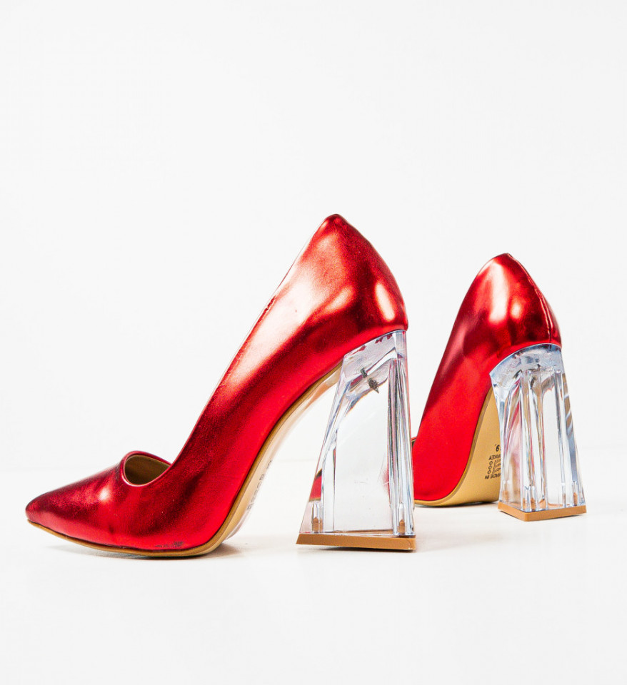 Обувки Samplia Червени