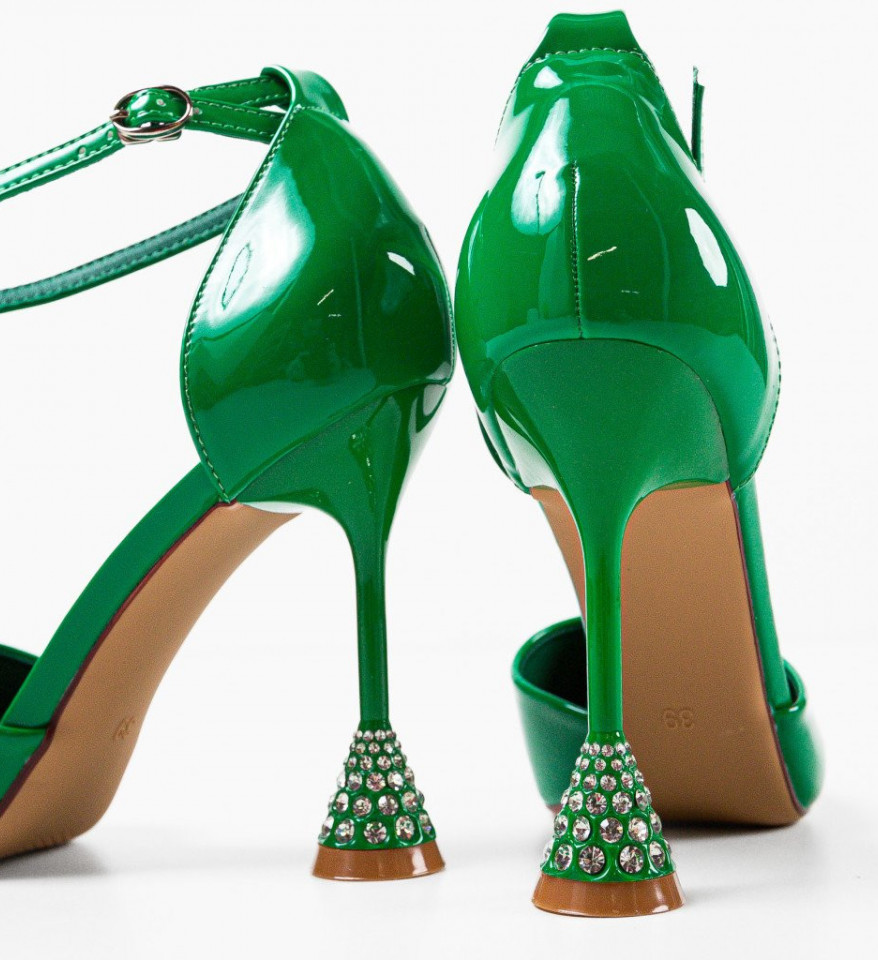 Обувки Deanna Зелени