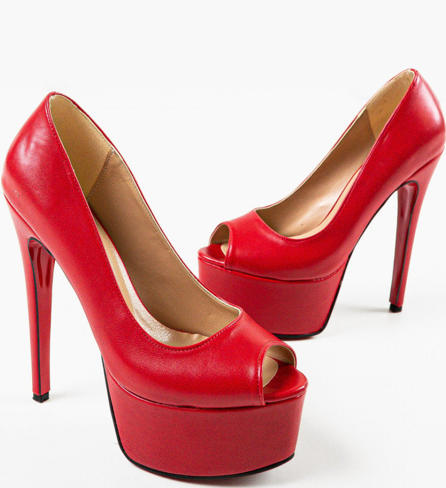 Обувки Nicmalo Червени