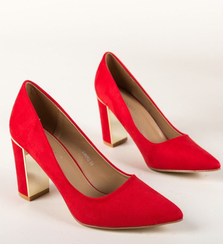Обувки Peonix Червени