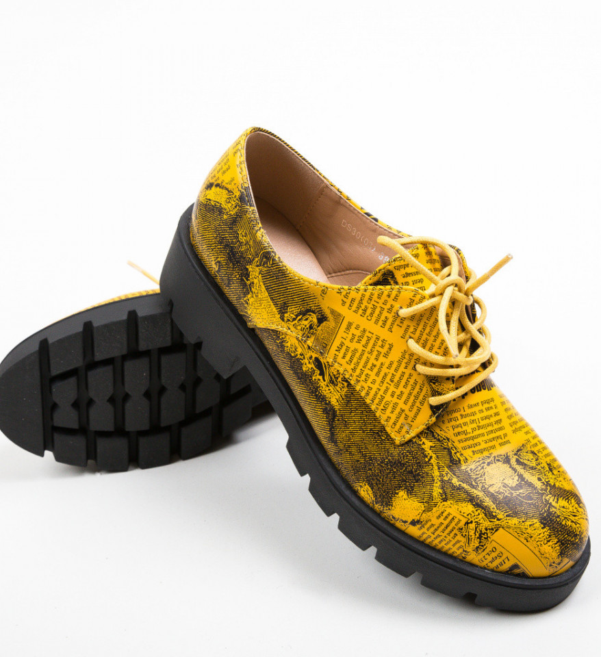 Ежедневни обувки Survive Жълти
