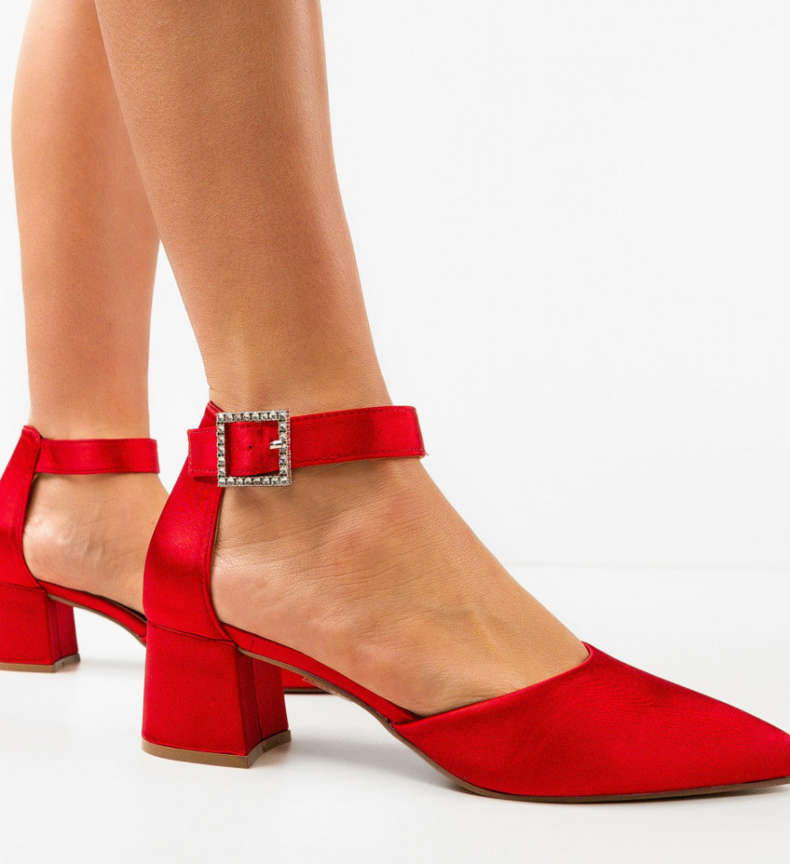Обувки Nature Червени